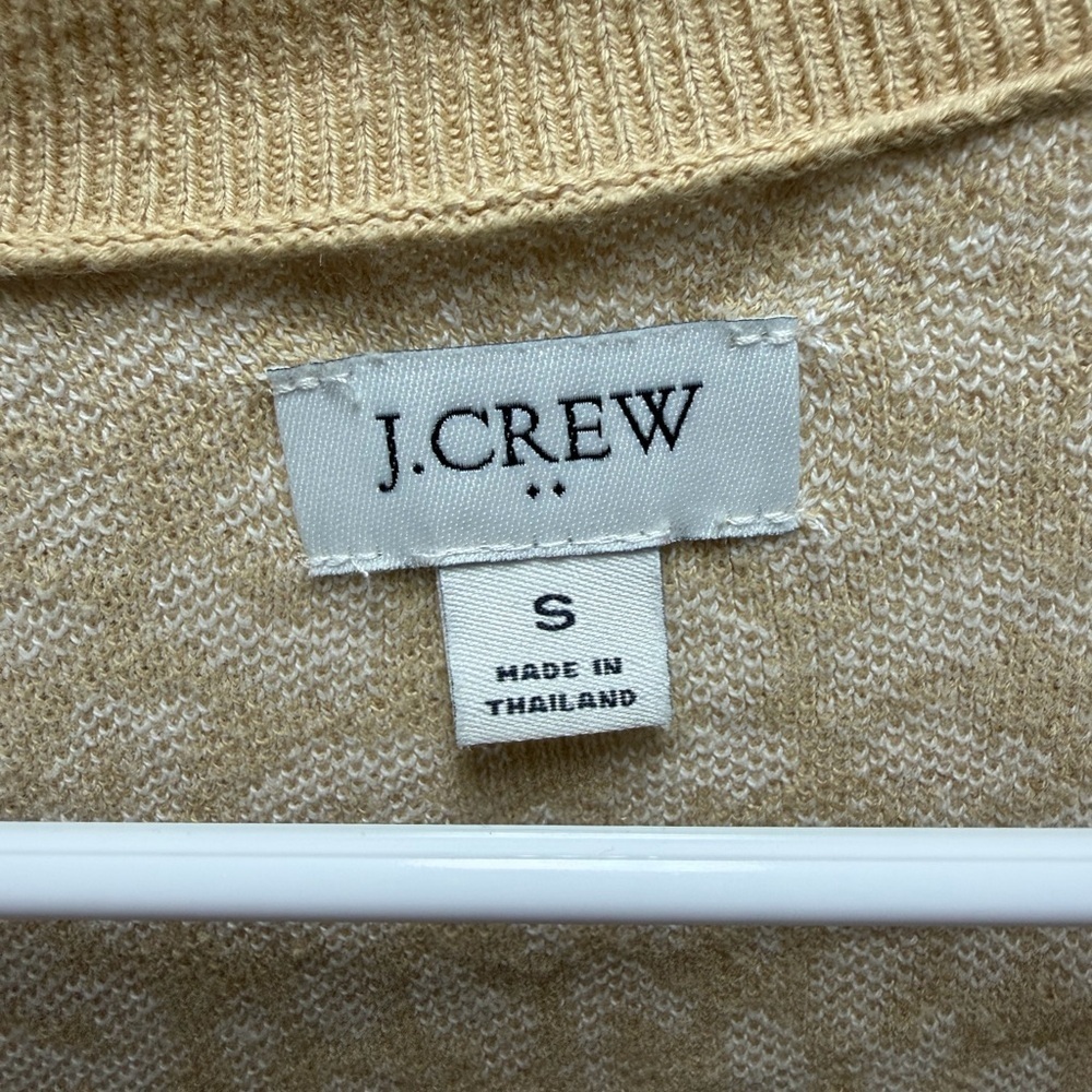 J Crew Cheetah Print Cardigan Size Small - Picture 4 of 6